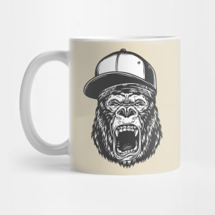 gorilla head Mug